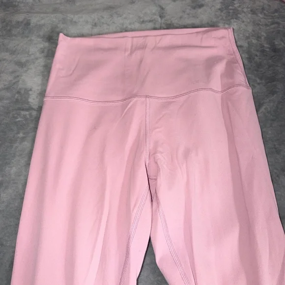 LuluLemon High Waisted Pink Leggings - Picture 2 of 4